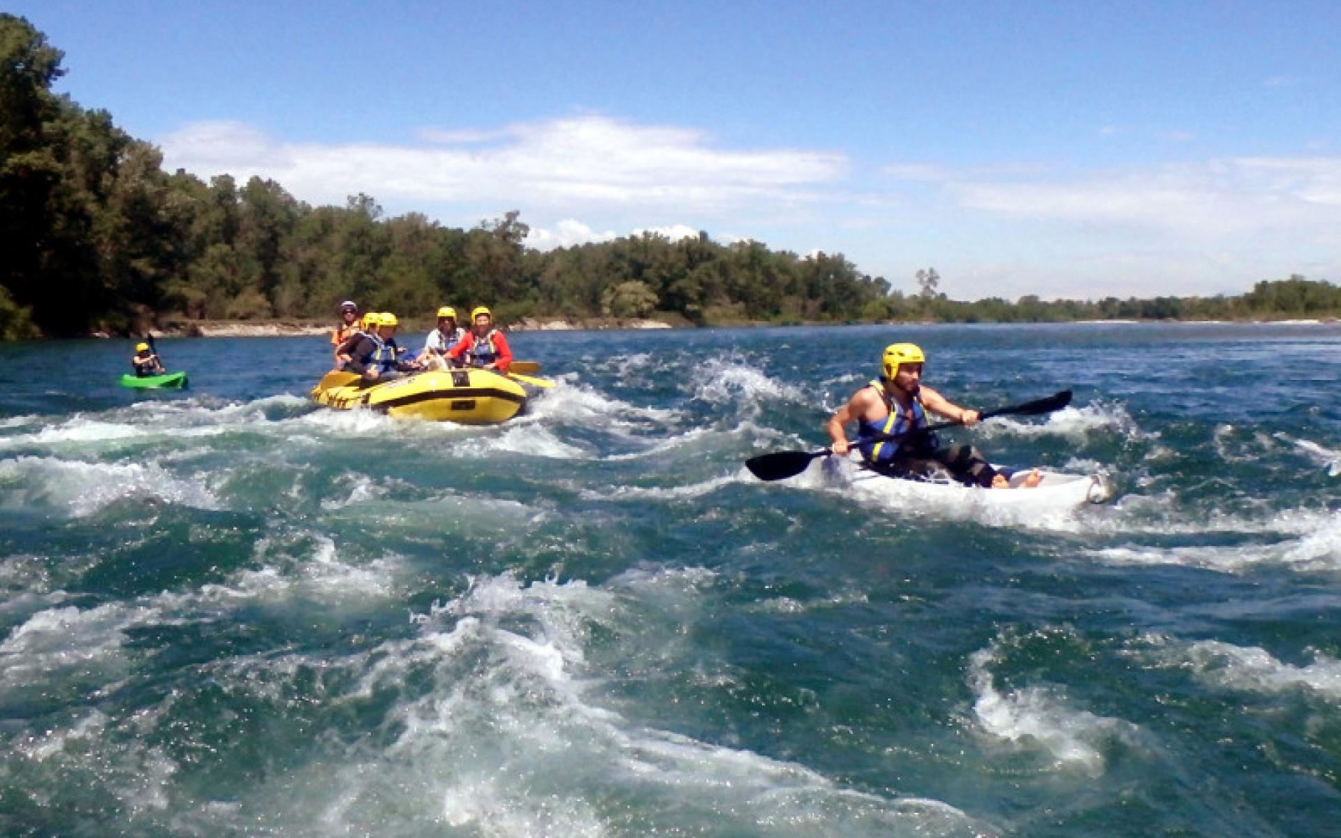 Rafting e canoa